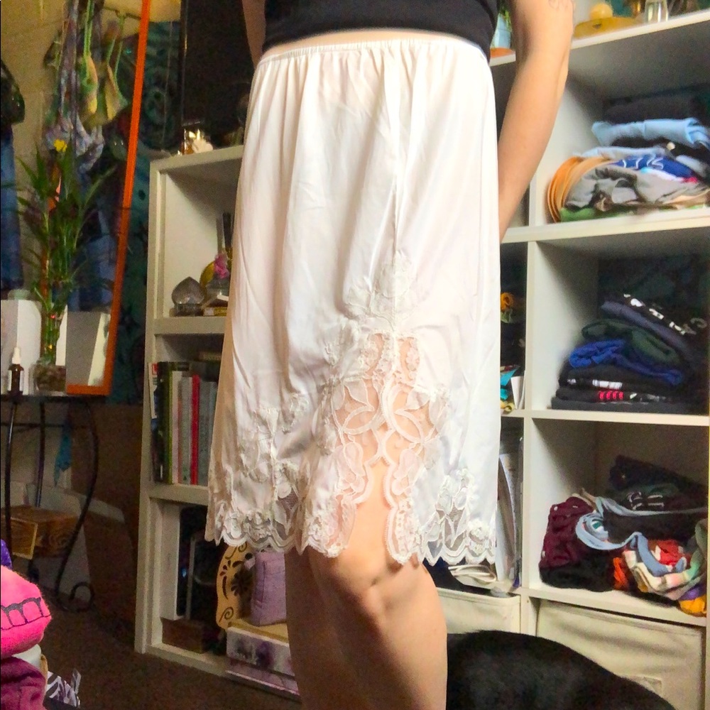 Vintage slip skirt